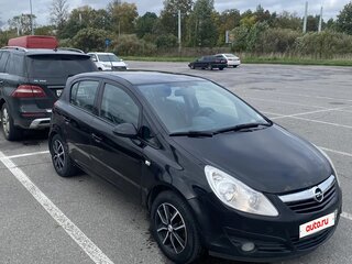 2008 Opel Corsa D, чёрный, 450000 рублей, вид 3