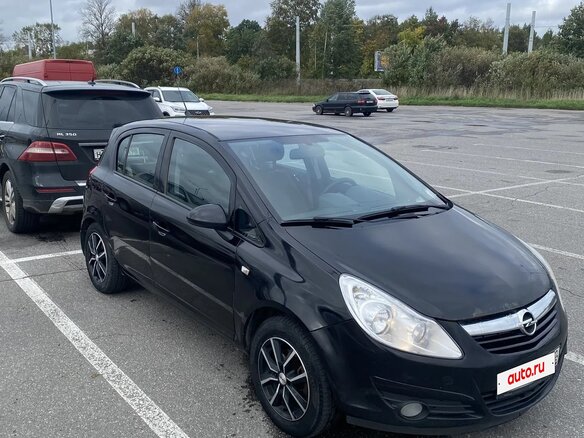 2008 Opel Corsa D, чёрный, 450000 рублей - вид 2
