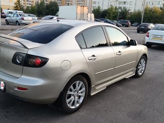 2006 Mazda 3 I (BK) Рестайлинг, золотистый, 380000 рублей, вид 3