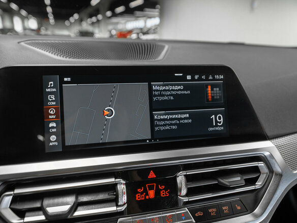 2021 BMW 3 серии 320d xDrive VII (G2x), чёрный, 3800000 рублей - вид 14