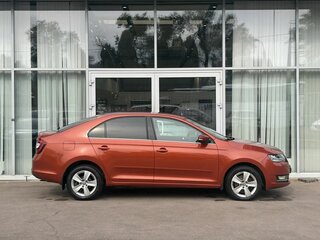 2017 Skoda Rapid I Рестайлинг, оранжевый, 1150000 рублей, вид 4