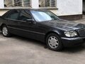 1998 Mercedes-Benz S-Класс 500 Long III (W140) Рестайлинг, чёрный, 7550000 рублей - вид 1