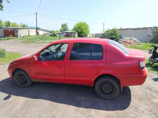 2004 Renault Symbol I Рестайлинг, красный, 210000 рублей, вид 4