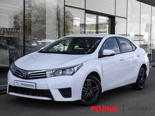2013 Toyota Corolla XI (E160, E170, E180), белый, 949000 рублей, вид 1