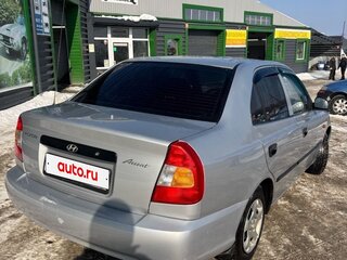 2004 Hyundai Accent ТагАЗ II, серебристый, 315000 рублей, вид 5