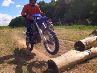 2002 Yamaha WR426F, синий, 280000 рублей, вид 3