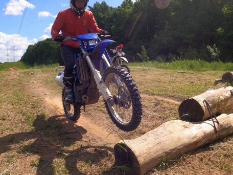 2002 Yamaha WR426F, синий, 280000 рублей, вид 3