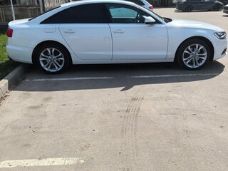 2011 Audi A6 IV (C7), белый, 1600000 рублей, вид 3
