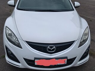 2011 Mazda 6 II (GH) Рестайлинг, белый, 950000 рублей, вид 3