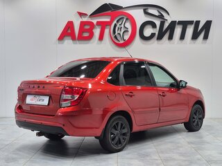 2020 Lada (ВАЗ) Granta I Рестайлинг, красный, 670000 рублей, вид 4