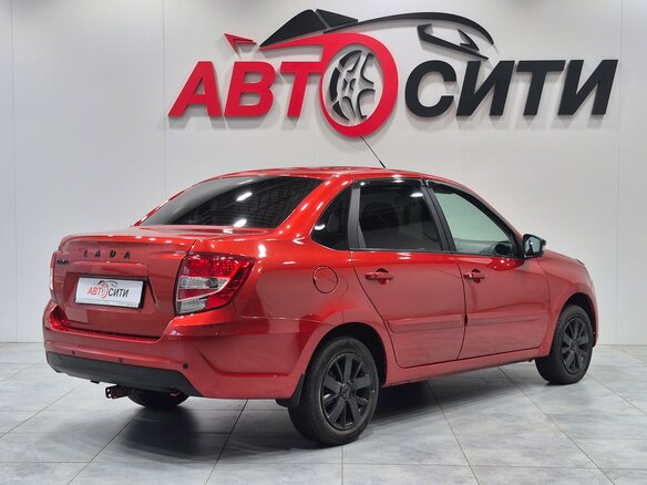 2020 Lada (ВАЗ) Granta I Рестайлинг, красный - вид 4