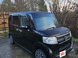 2017 Honda N-BOX I Рестайлинг, чёрный, 899000 рублей, вид 4
