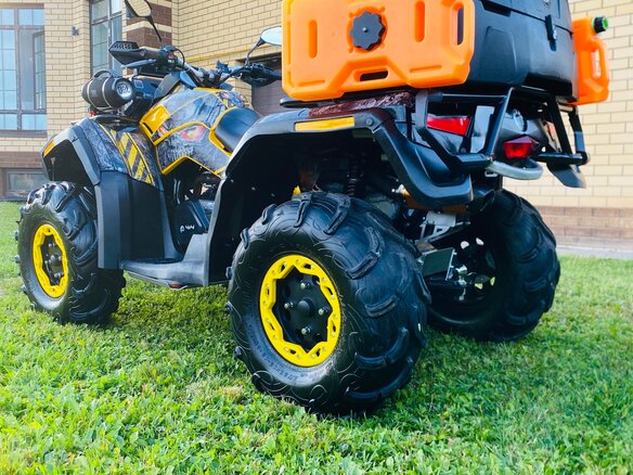 2012 BRP Can-Am Outlander 800, жёлтый, 850000 рублей - вид 6