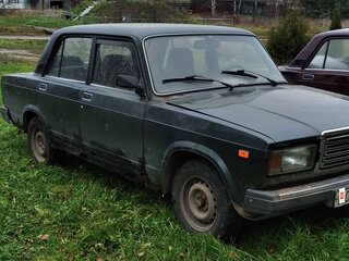 2011 Lada (ВАЗ) 2107, зелёный, 100000 рублей, вид 1