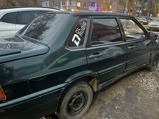 2002 Lada (ВАЗ) 2115, зелёный, 140000 рублей, вид 2