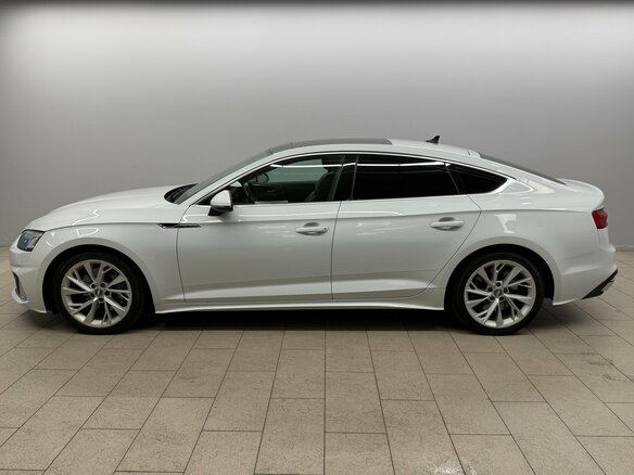 2020 Audi A5 45 TFSI II (F5) Рестайлинг, белый - вид 3