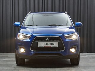 2014 Mitsubishi ASX I Рестайлинг, синий, 1347000 рублей, вид 2