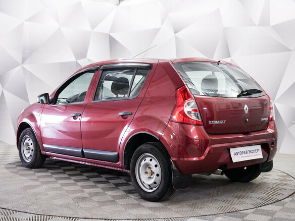 2012 Renault Sandero I, красный - вид 2