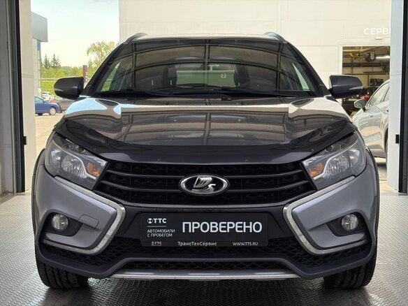 2021 Lada (ВАЗ) Vesta SW Cross I, серый, 1120000 рублей - вид 1