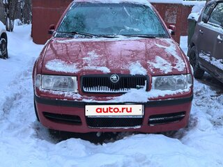 2007 Skoda Octavia I (A4) Рестайлинг, красный, 450000 рублей, вид 1