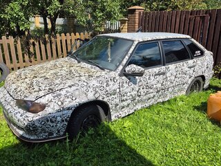 2010 Lada (ВАЗ) 2114, белый, 240000 рублей, вид 1