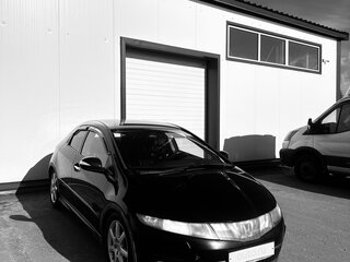 2008 Honda Civic AMT VIII Рестайлинг, чёрный, 410000 рублей, вид 2