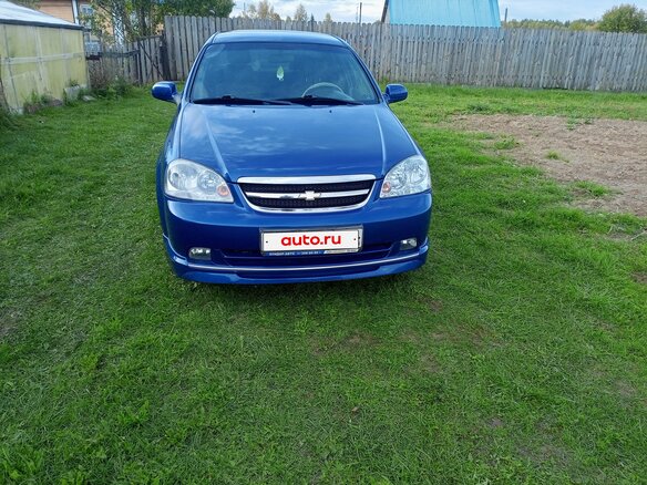2008 Chevrolet Lacetti I, синий, 525000 рублей - вид 1