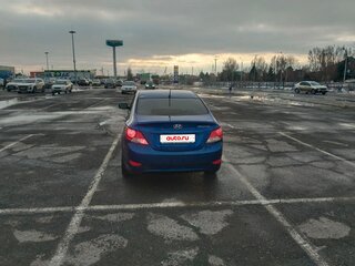 2012 Hyundai Solaris I, синий, 600000 рублей, вид 3