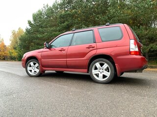 2005 Subaru Forester II Рестайлинг, красный, 500000 рублей, вид 5