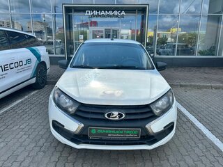2019 Lada (ВАЗ) Granta I Рестайлинг, белый, 473000 рублей, вид 2