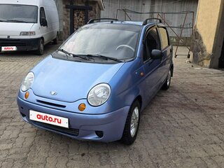 2008 Daewoo Matiz I Рестайлинг, голубой, 320000 рублей, вид 1