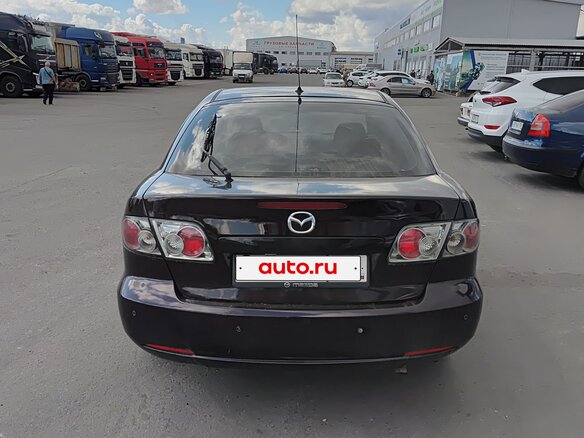 2006 Mazda 6 I (GG) Рестайлинг, пурпурный, 450000 рублей - вид 9