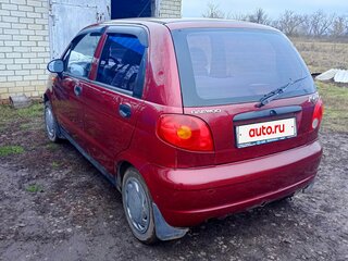 2005 Daewoo Matiz I Рестайлинг, красный, 225000 рублей, вид 3