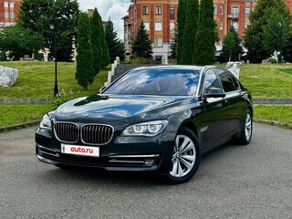 2013 BMW 7 серии Long 740Li xDrive V (F01/F02/F04) Рестайлинг, чёрный, 2500000 рублей, вид 4