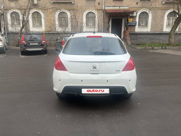2012 Peugeot 308 I Рестайлинг, белый, 425000 рублей - вид 6