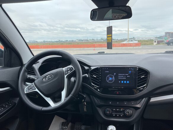 2021 Lada (ВАЗ) Vesta I, чёрный, 990000 рублей - вид 6