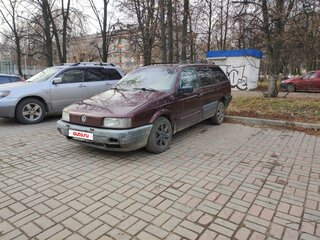 1992 Volkswagen Passat B3, пурпурный, 120000 рублей, вид 3