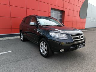 2007 Hyundai Santa Fe II, чёрный, 950000 рублей, вид 3
