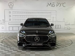 2020 Mercedes-Benz S-Класс 450 Long 4MATIC VII (W223), чёрный, 6349000 рублей, вид 4