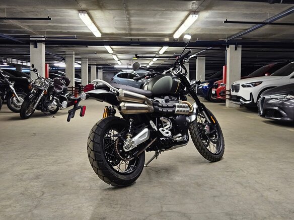 2020 Triumph Scrambler, зелёный, 1153134 рублей - вид 6