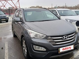 2013 Hyundai Santa Fe III, серебристый, 1600000 рублей, вид 4