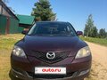 2007 Mazda 3 I (BK) Рестайлинг, пурпурный, 450000 рублей