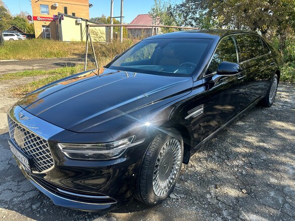 2020 Genesis G90 Limousine I Рестайлинг, чёрный, 6950000 рублей - вид 22