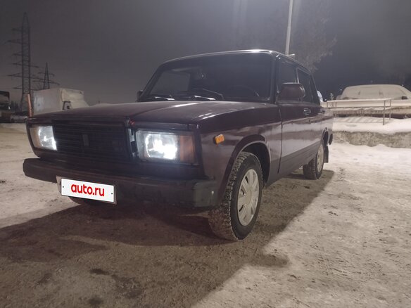 2008 Lada (ВАЗ) 2107, пурпурный, 250000 рублей - вид 6