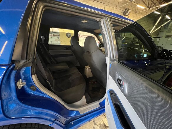 2002 Subaru Forester II, синий, 1000000 рублей - вид 14