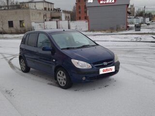 2007 Hyundai Getz I Рестайлинг, синий, 470000 рублей, вид 4
