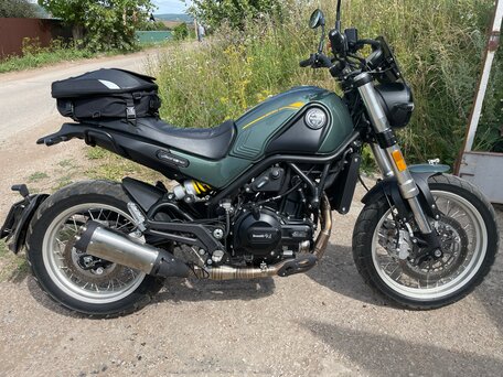 2024 Benelli Leoncino 500 Trail, зелёный, 500000 рублей, вид 2