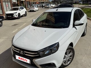2018 Lada (ВАЗ) Vesta I, белый, 980000 рублей, вид 2
