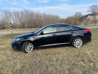 2014 Kia Optima III Рестайлинг, чёрный, 1400000 рублей, вид 5