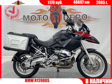 2005 BMW R 1200 GS, чёрный, 565000 рублей, вид 1